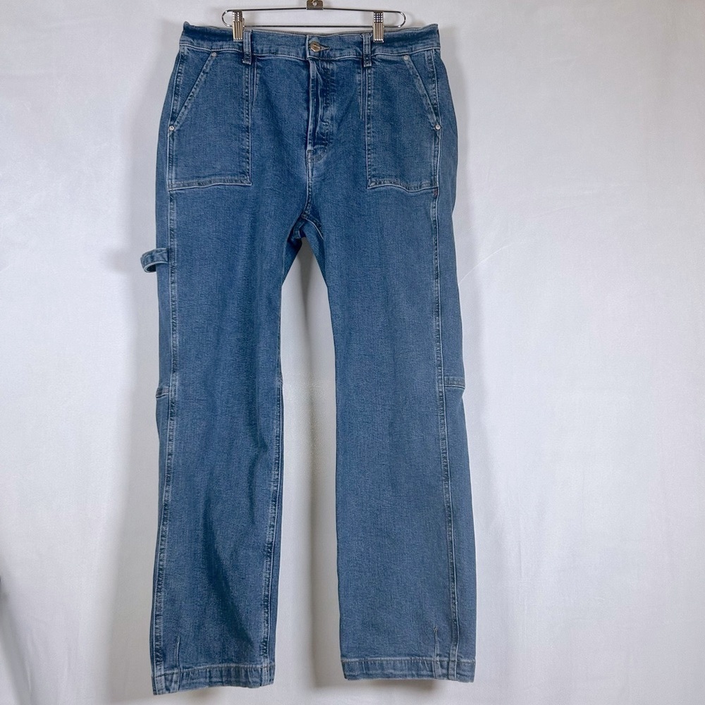 Warp + Weft ASE Utility Aspen Pitkin Straight Carpenter Jeans. Size 12/31.